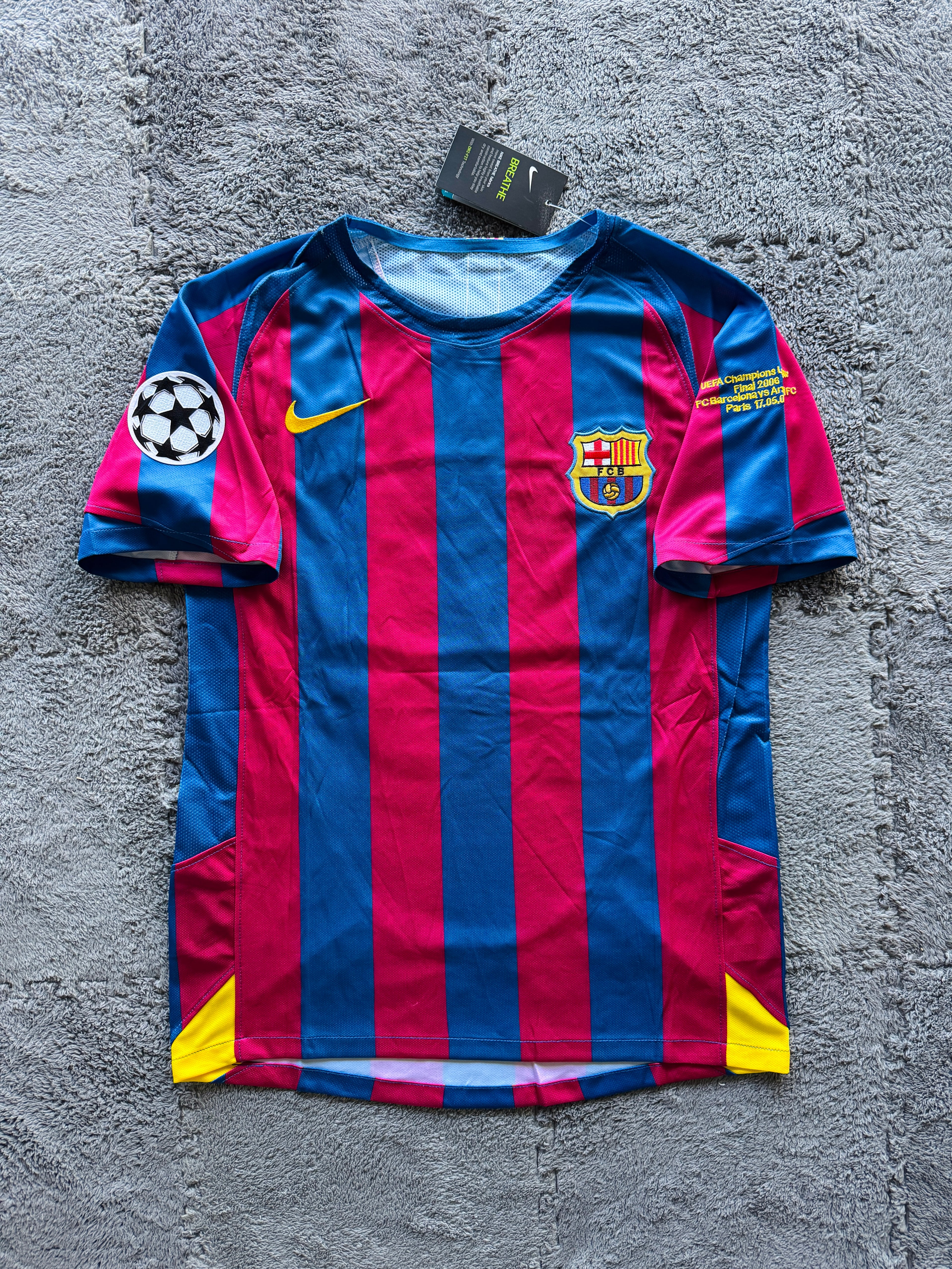 Barcelona 2006 champions league final Ronaldinho