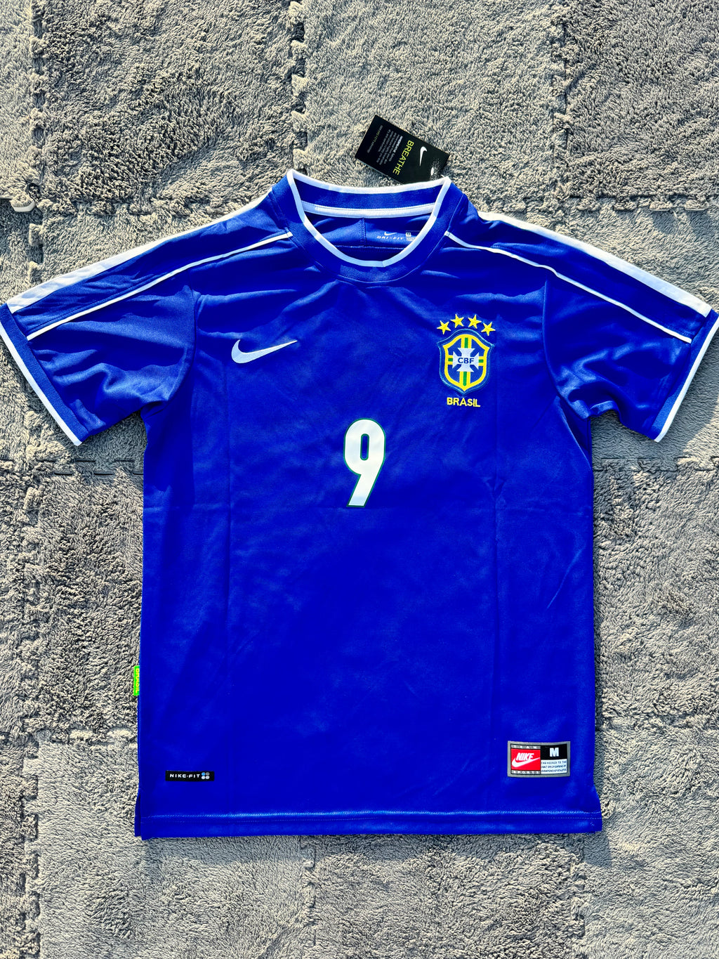 Brazil away 1998 Ronaldo