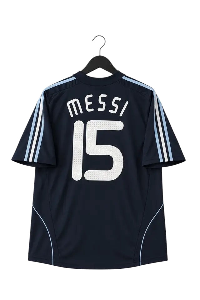 Argentina 2006-7 away Messi#15